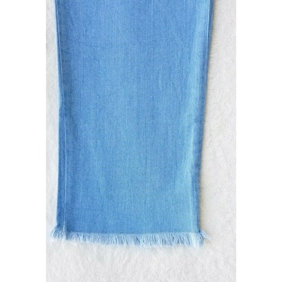 MARQUES ALMEIDA RUNWAY "SPRING BLUE LONDON CHIC" STRETCH JEANS $385 UK-10 / US-6 - Picture 4 of 12